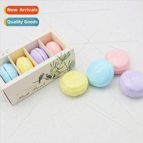 Macaroon Donut Bath Salt Set Bubble Bombs Essential Oil Bath