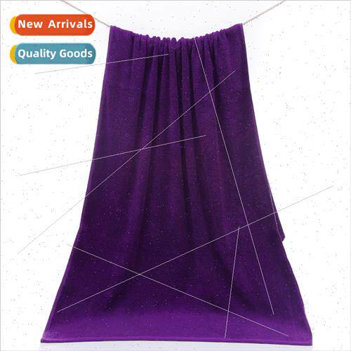 Purple Towel Cotton Bath Bath Towel Fire Therapy  Flame Reta