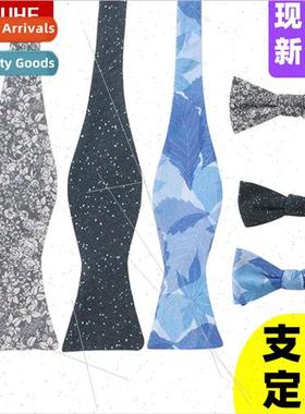 bowtieEnglish fashion printing men hand-typed gourd bow tie