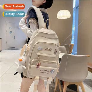 new summer large Schoolbag primary backpack capacy female