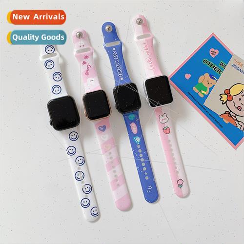 适用 Apple iWatch watch se strap cartoon cute Apple Watch123