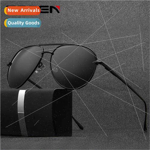 Men Polarized sunglasses aviator sunglasses men outdoor driv