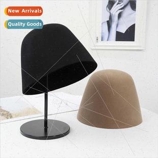 tweed retro bell niche shape fashion woolen hat Japan bucket