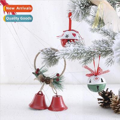 Christmas decorations iron bells Christmas e pendant old man