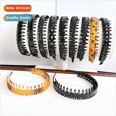 Non-slip hair bands teeth basic pressure hair wash face hair