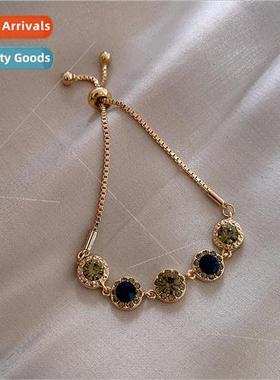 Plating bracelet fashion simple diamond encrusted students g