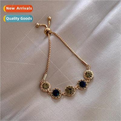 Plating bracelet fashion simple diamond encrusted students g