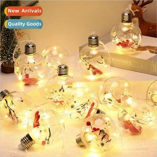 transparent 8cm ball 6cm colorf PET Christmas