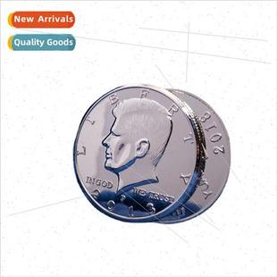 inch dollar props One hand coin empty large out magic