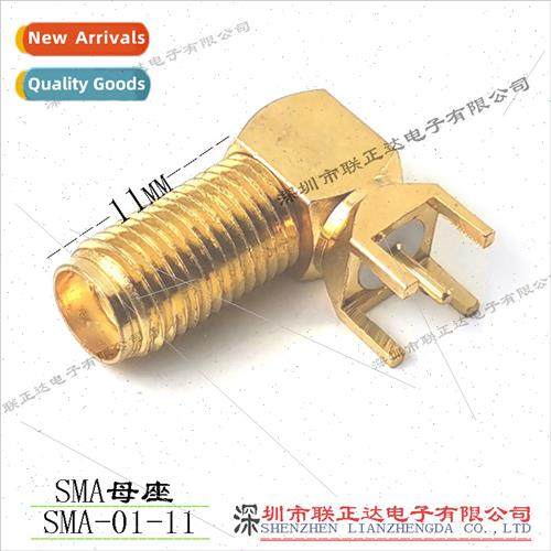 90 degree SMA connector elbow SMA socket sma male screw fema