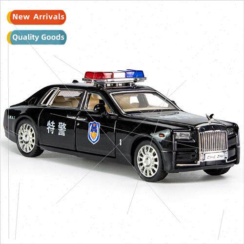 1:32 mulation Rolls-Royce alloy car Les Phantom sound light