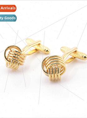 Pure copper material mixed  Gold color twist turn flower foo