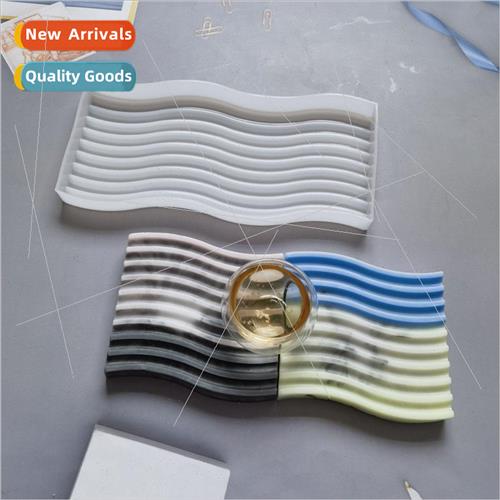 Dropping glue wave coaster 313 long kchen tableware coaster