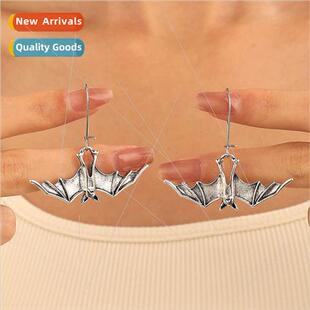 pendant earrings pair Gothic jewelry bat fashion simpl retro