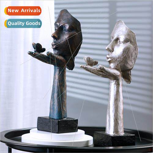 Scandinavian minimalist face mask butterfly sculpture thinke