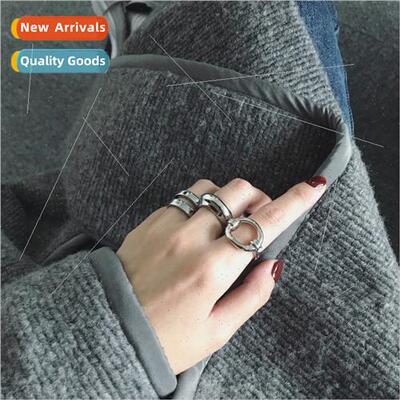 Open finger ring female female niche premium finger ring Eur