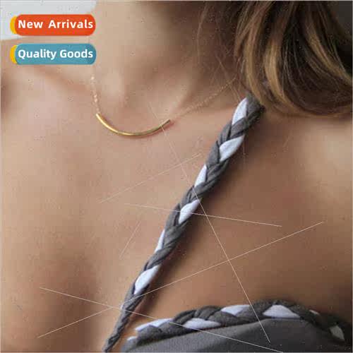 Europe fashion geometric hundred matching collarbone chain a