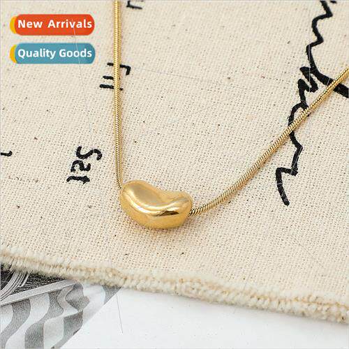 Fashion simple versatile ins fresh senior sense necklace tan