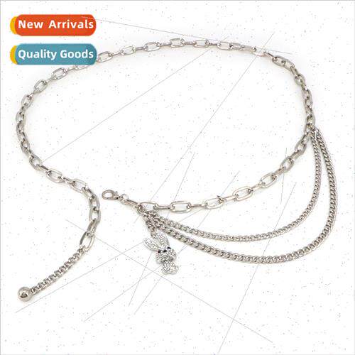 Waist chain accessories female metal jk chain multi-layer ch