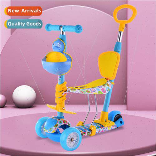 Three in one five in one can s seat push bar children  1-3 y