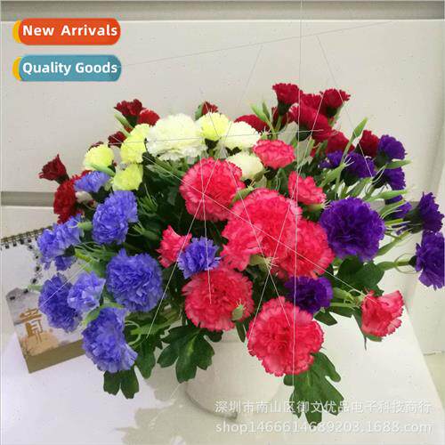 Fresh rustic green simulation flowers 10 head green exquise