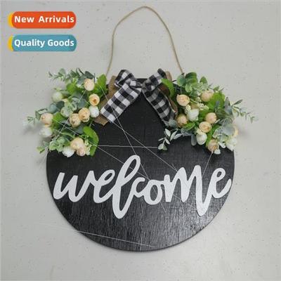 30cm Wooden Plaque Decoration Scene Setting Decoration Woode