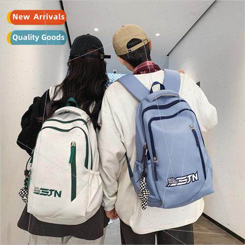 Casual shoulder bag high color value schoolbag college stude