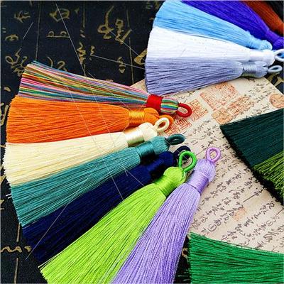 Pull ring tassel spike Chinese knot spike DIY handmade tasse