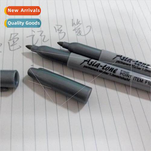 Metal Marker lver Marker 1MM lver Oil-Based Marker Non-Erasa
