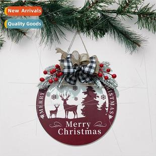 Christmas Window Wooden Plaque Decor Wall New