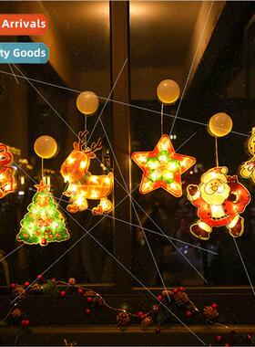 Source led Christmas decoration lights cartoon window suctio