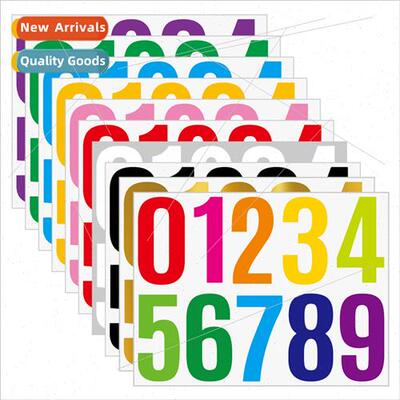 4 inches digital stickers large mailbox identification  clas