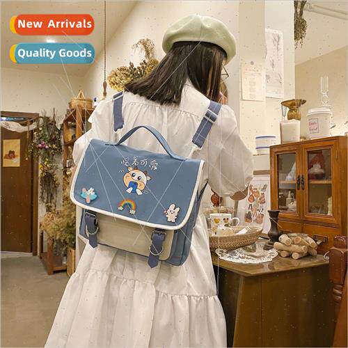Japan crossbody bag ins tide students nylon cloth loaded sch