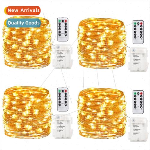 String lights copper wire lights led colorful lights flashin