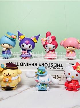 Sanrio hpuppet blind box Flower season Melody Kuromi Tamagot