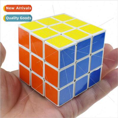 5.3CM whe background Rubik Cube three-step smooth beginner s