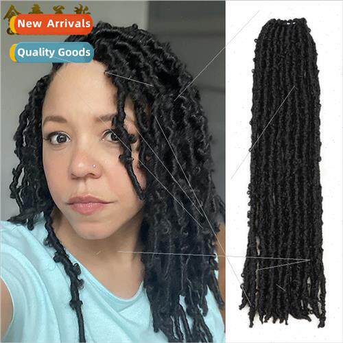 22 Inch Synthetic Hair Butterfly Curl High Temperature lk Wi