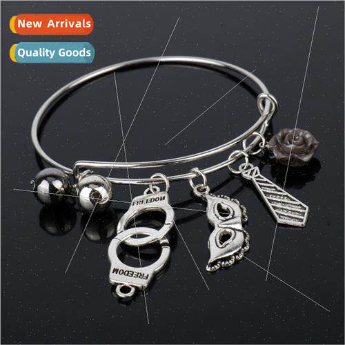Movie  jewelry Fifty Shades of Grey bracelet personalized re