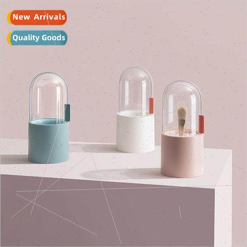 Scandinavian creative brush organizer transparent pearl dust
