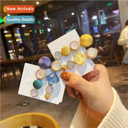 mple hairpin hairpin bangs candy color one word clip macaroo