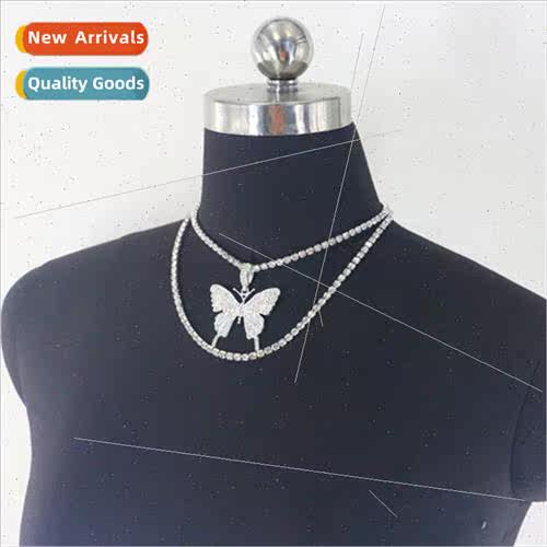 WQ2501 Europe necklace fashion exquise rhinestone butterfly