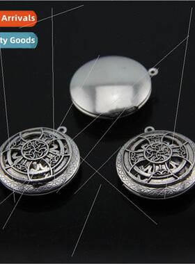 Europe magic box pendant DIY jewelry accessories cross hollo