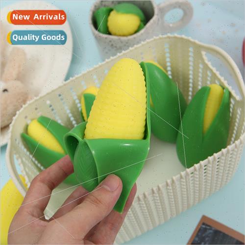 Creative simulation corn venting peeling out gas venting toy 橡塑材料及制品 其他塑料制品 原图主图