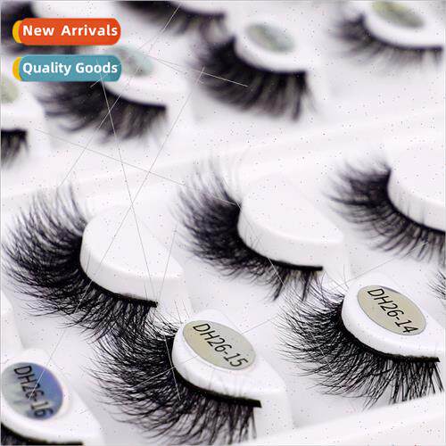 Eco Wool False EyelashesA wide ion realistic imation mink ey