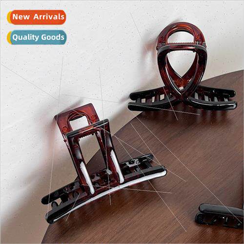 diy hair clips female Korean curry simple versatile medium g