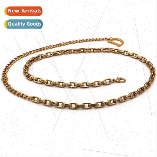 Chain letter D waist chain female fine su ins tide retro dre