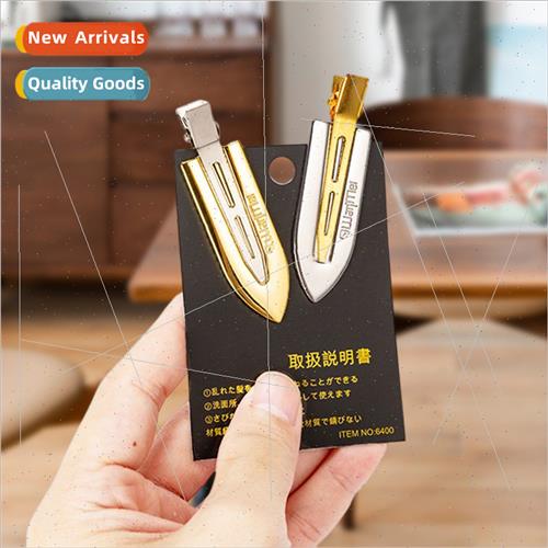 No trace makeup clip plating bangs clip hair accessories sty