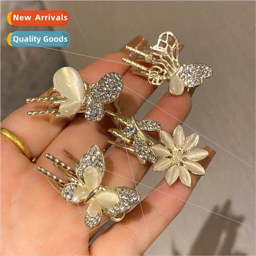 Korea fashion butterfly mini small clip compact side hair cl