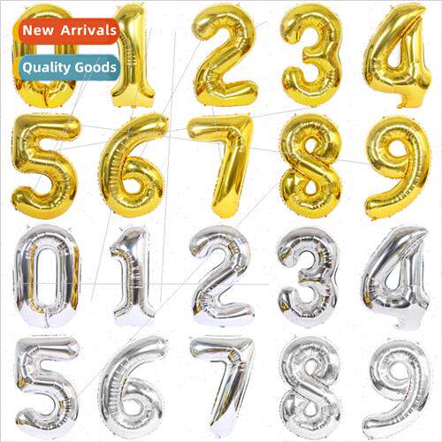 New 40 inches large digal aluminum foil balloons Imation Une