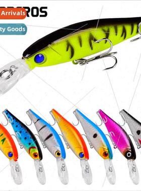 10.1cm Fishing Tackle Minnow Road Runner re 8 Color Road Run
